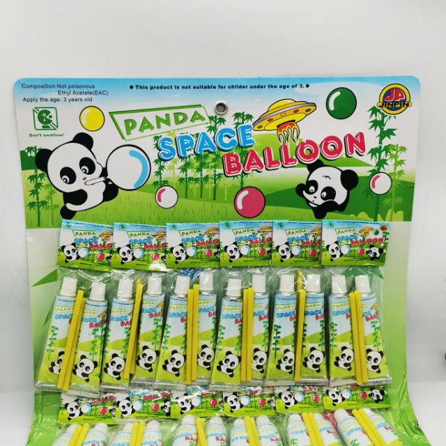 Panda Space Balloon Paste Set