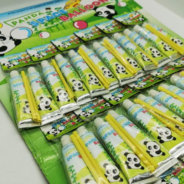 Panda Space Balloon Paste Set