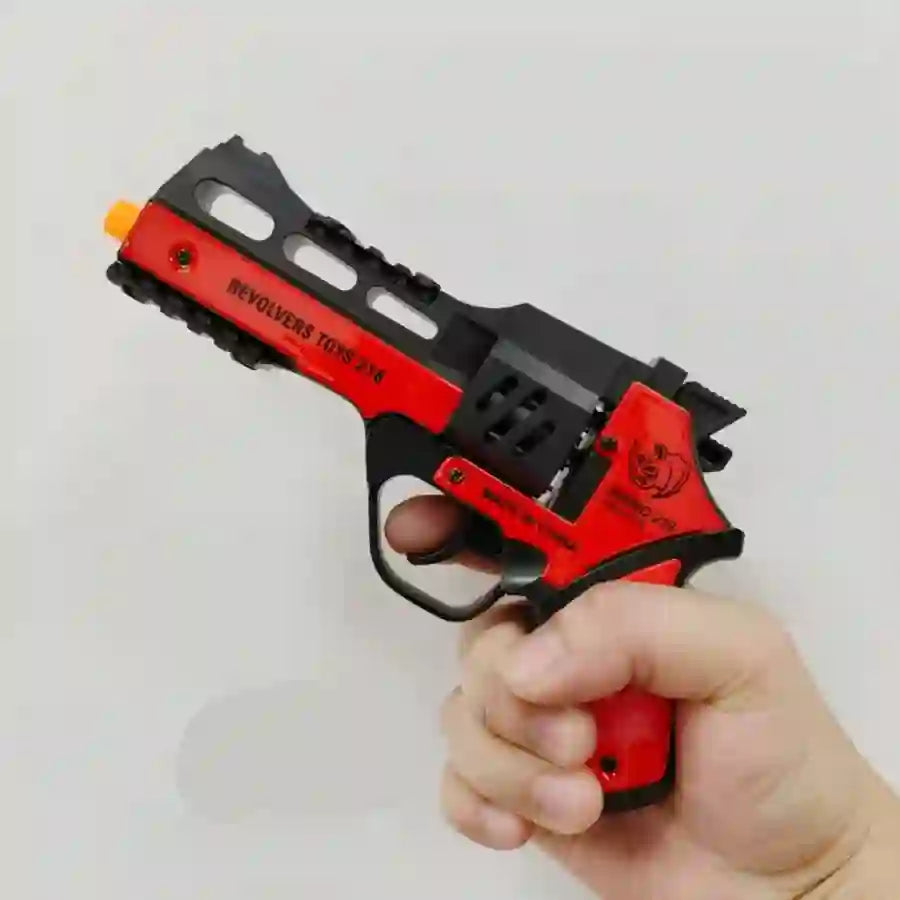 8-Shot Ring Cap Rhino Revolver Toy Gun