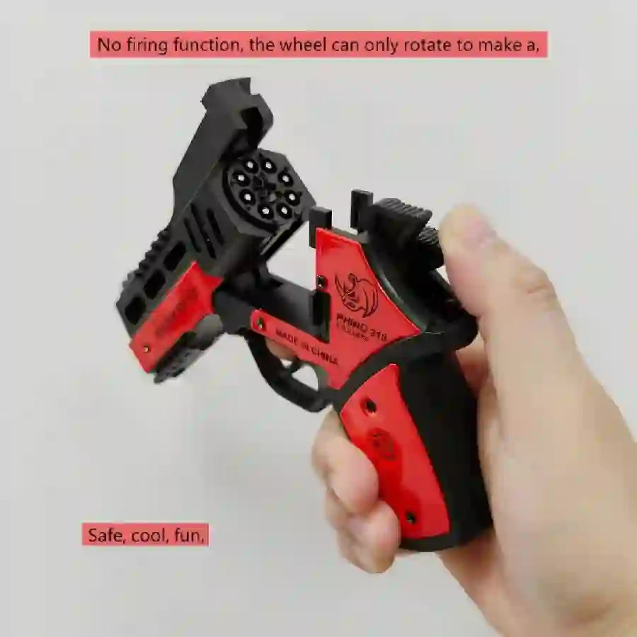 8-Shot Ring Cap Rhino Revolver Toy Gun