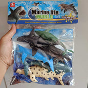 Marine Life World Ocean Animal Figures Set