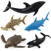 Marine Life World Ocean Animal Figures Set