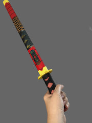 Traditional Bamboo Katana Sword with Scabbard
