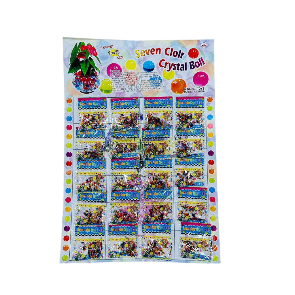 Seven Color Crystal Soil Water Beads