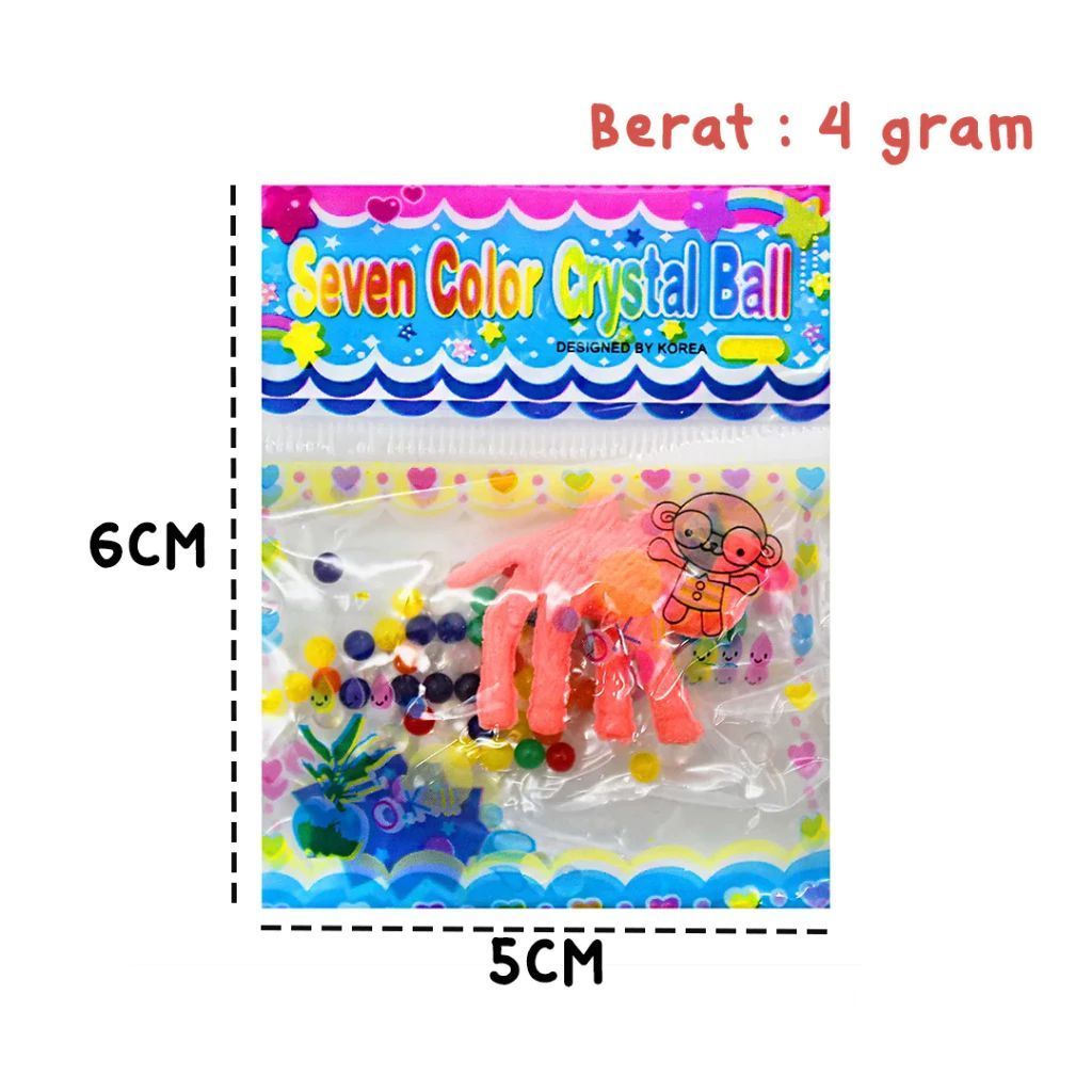 Seven Color Crystal Soil Water Beads