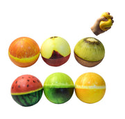 Fruit Print Foam Sponge Balls Set