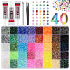 40-Color Jelly Rhinestones Crafting & Bedazzling Kit