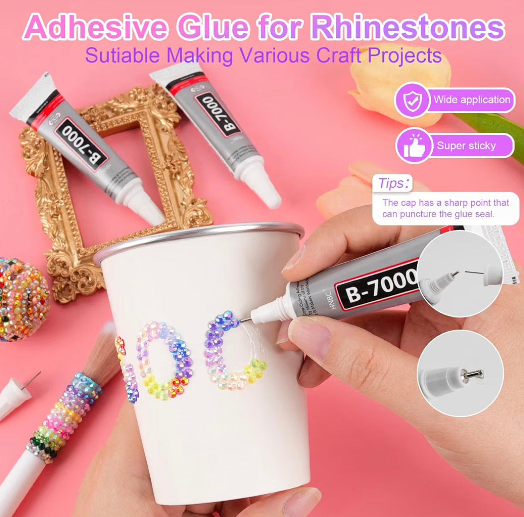 40-Color Jelly Rhinestones Crafting & Bedazzling Kit