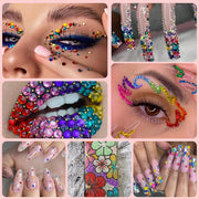 40-Color Jelly Rhinestones Crafting & Bedazzling Kit