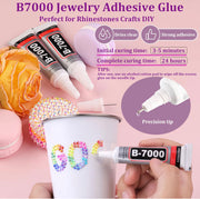 38,000Pcs 28-Color Jelly Rhinestones Bedazzling Kit