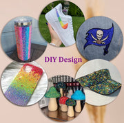 38,000Pcs 28-Color Jelly Rhinestones Bedazzling Kit