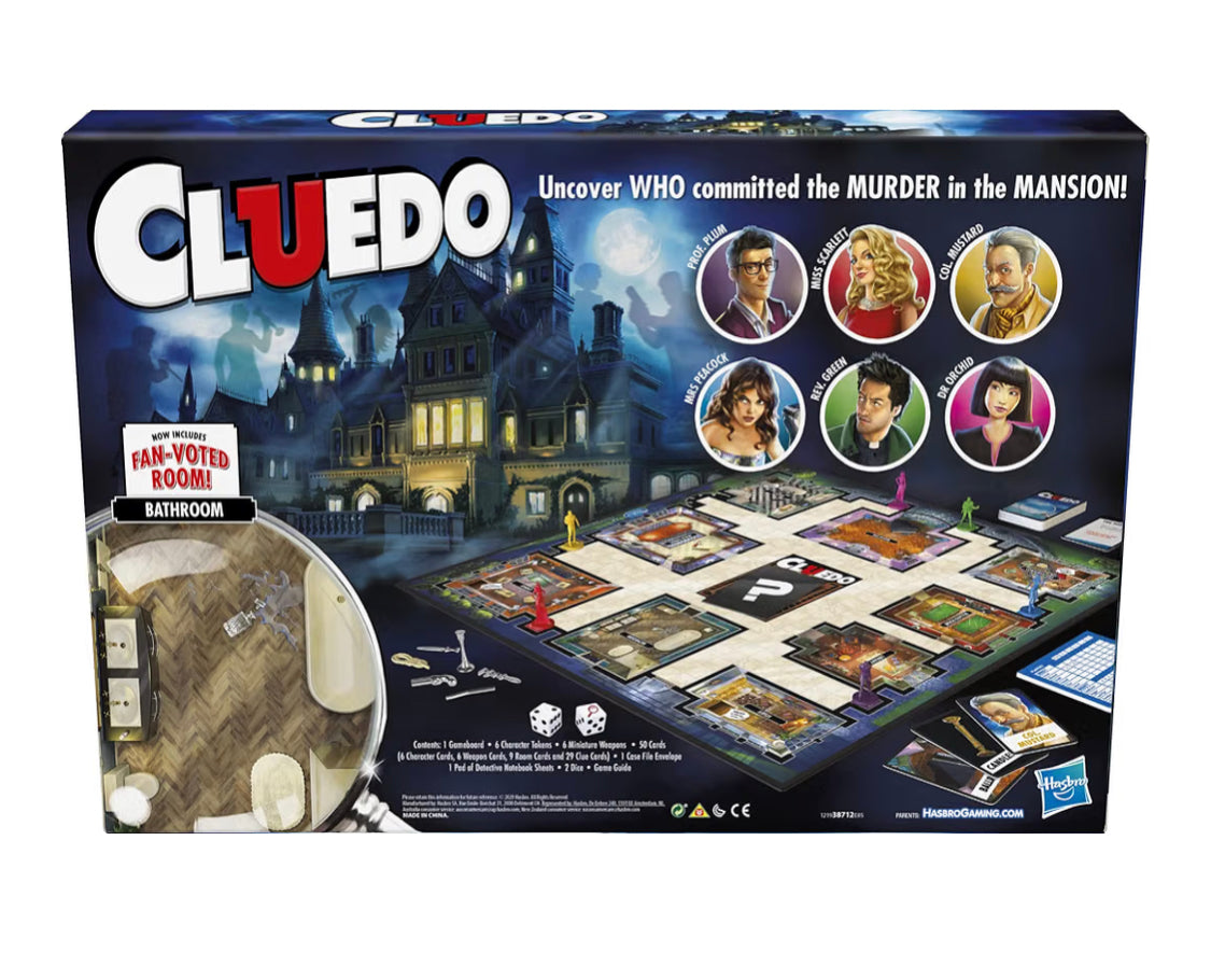Hasbro Cluedo - The Classic Mystery Game
