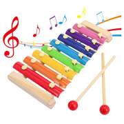 Hand Knocks The Xylophone