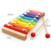 Hand Knocks The Xylophone