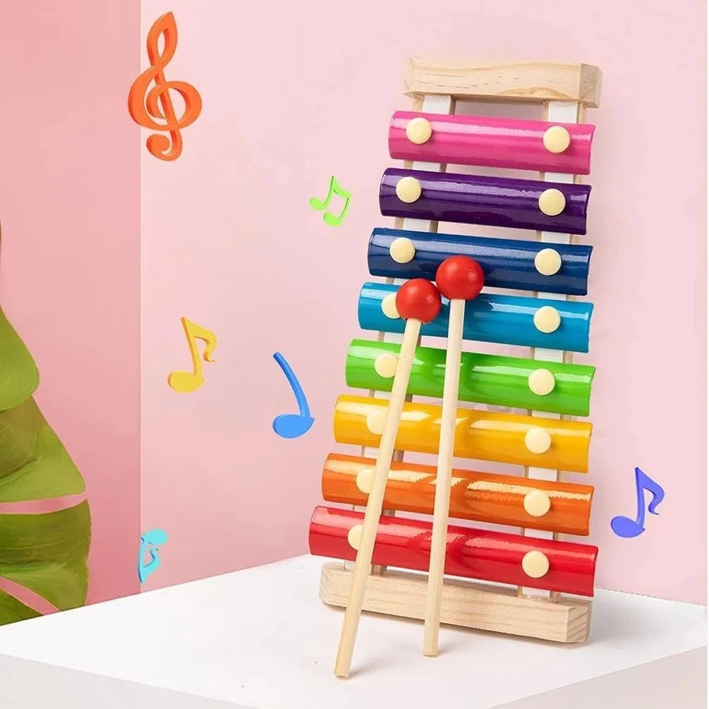 Hand Knocks The Xylophone