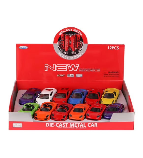 Die-Cast Sports Car Assortment 1:36 Scale product image 3