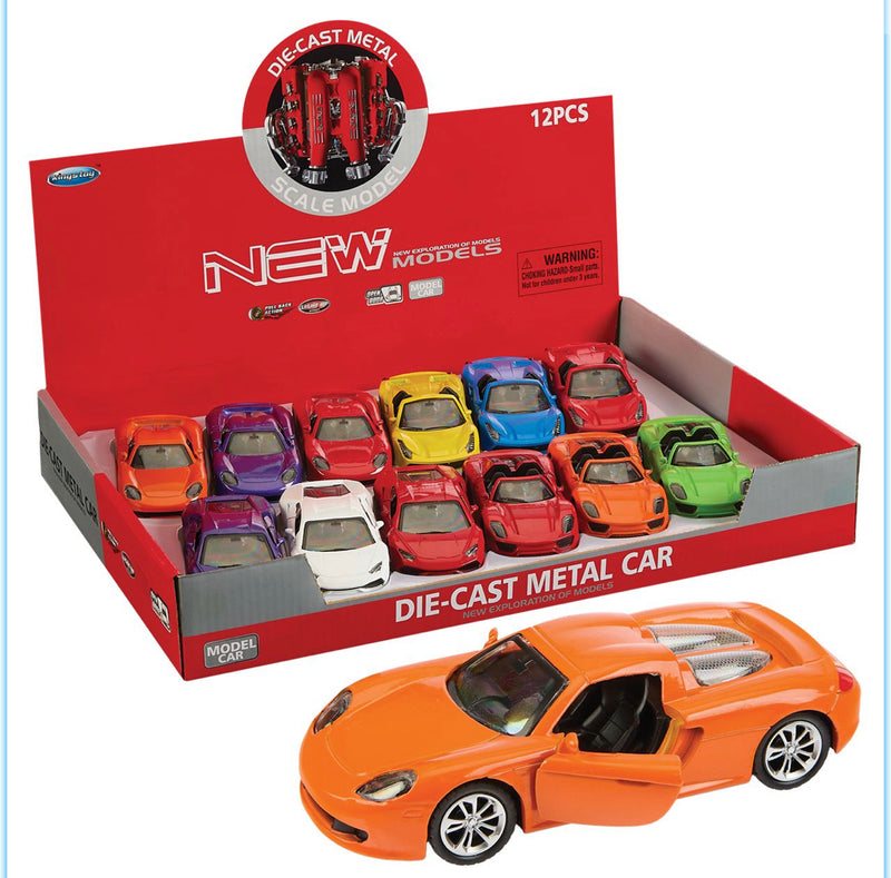 Die-Cast Sports Car Assortment 1:36 Scale product image 1
