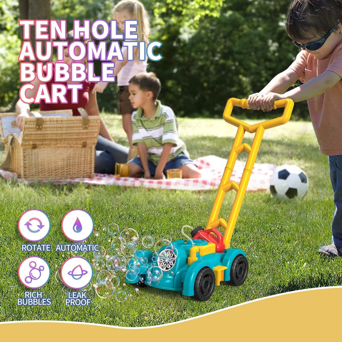 Bubble Lawn Mower Toy product image 5