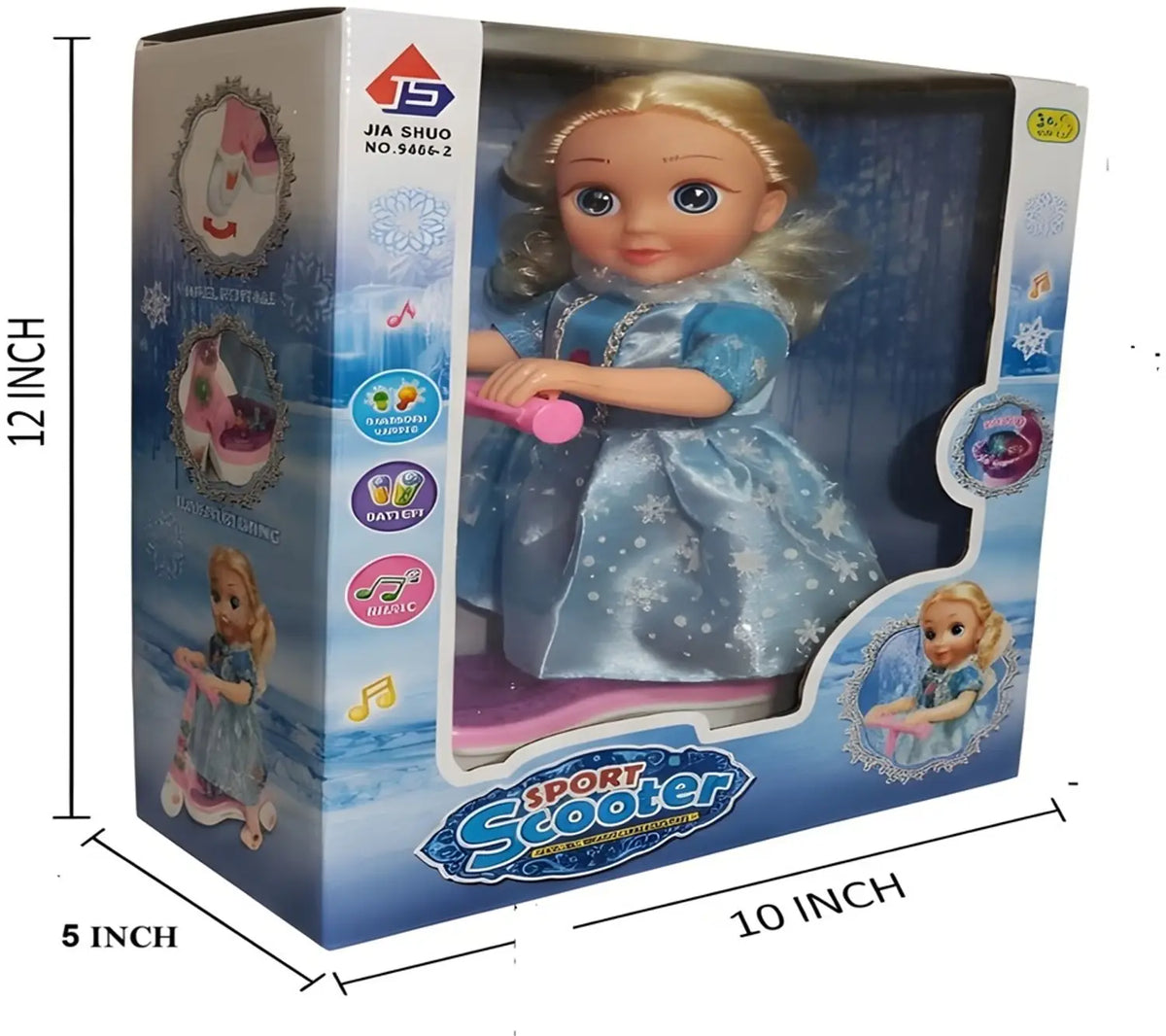 Electric Scooter Driving Doll product image 4