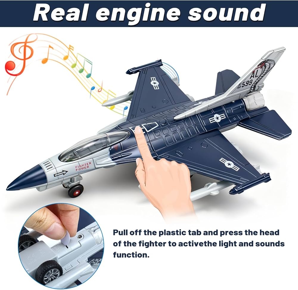 F-16 Fighter Jet Alloy Model product image 9