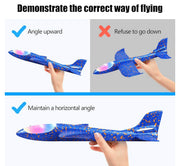 Large LED Throwing Foam Plane product image 3