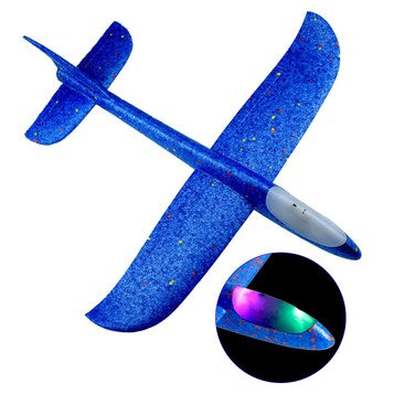 Large LED Throwing Foam Plane