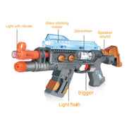 Elite Vibrating Toy Blaster with LED & Sound product image 2