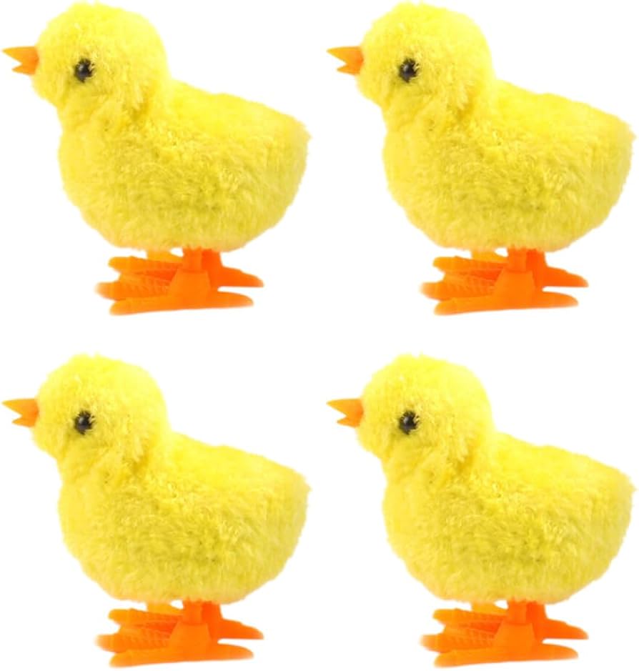Wind-Up Jumping Plush Chicken product image 2