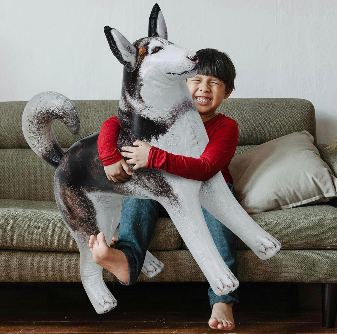 Life-Sized Inflatable Husky/Malamute product image 5