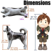 Life-Sized Inflatable Husky/Malamute product image 6