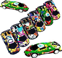 Die-Cast Metal Pull-Back Car Set 1:24 product image 1