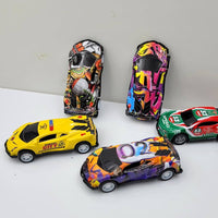 Die-Cast Metal Pull-Back Car Set 1:24 product image 4