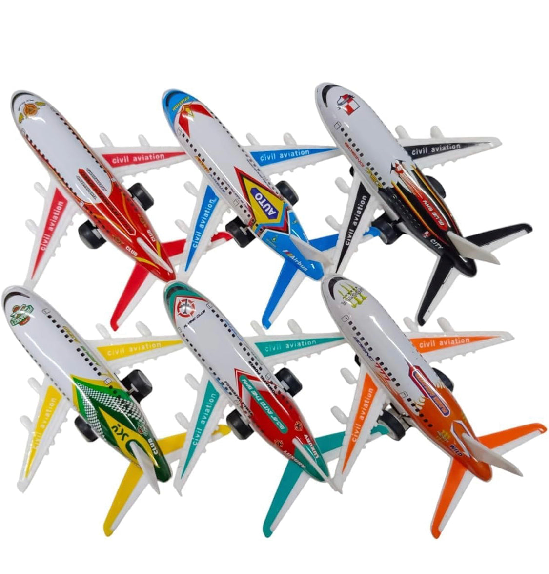 Mini Die-Cast Metal Airplane Set product image 1
