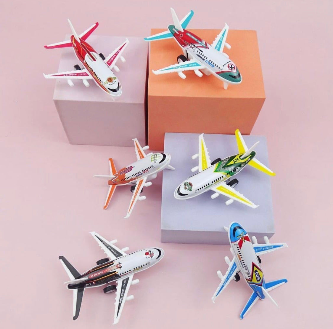 Mini Die-Cast Metal Airplane Set product image 2
