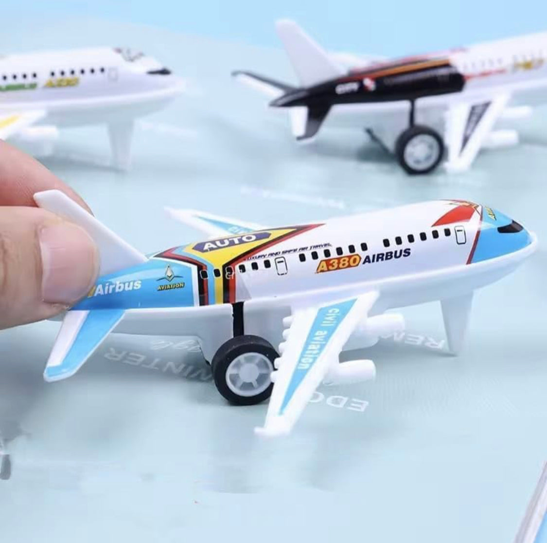 Mini Die-Cast Metal Airplane Set product image 3