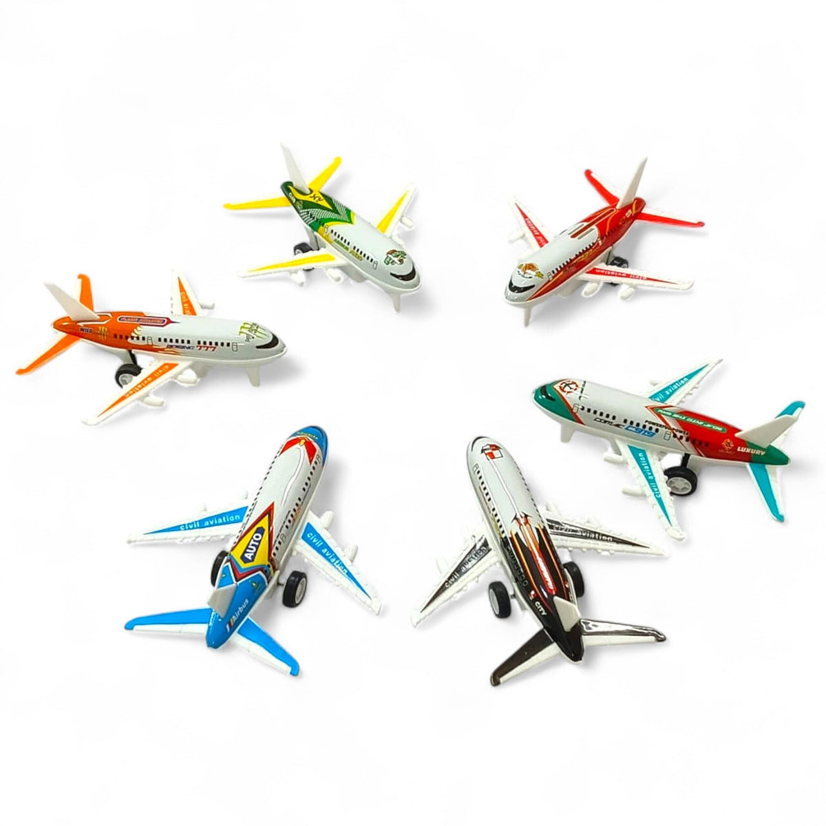 Mini Die-Cast Metal Airplane Set product image 6