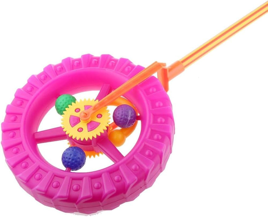 Push-and-Go Single Wheel Toy