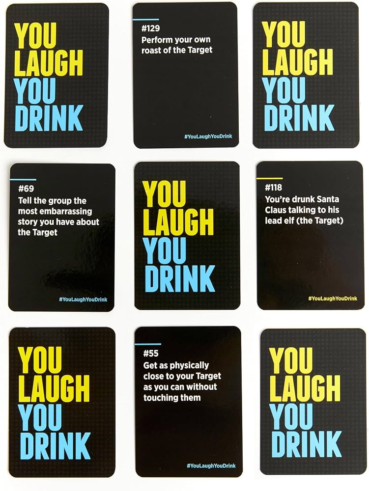 You Laugh You Drink: A Party Card Game – product image 2