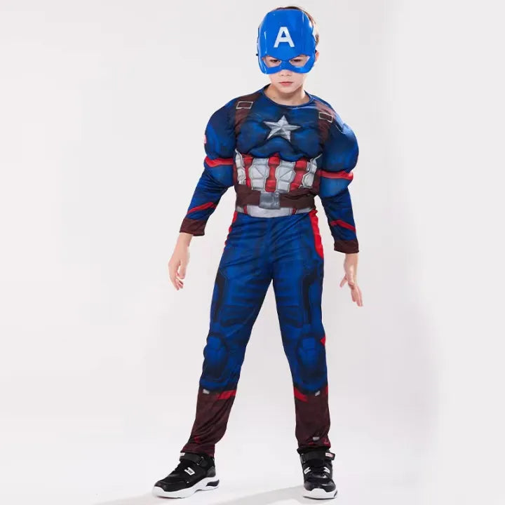 Captain America Muscle Costume Set – product image 2