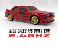 Classic red JDM Drift Car 1:16 product image 3