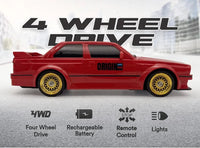 Classic red JDM Drift Car 1:16 product image 4