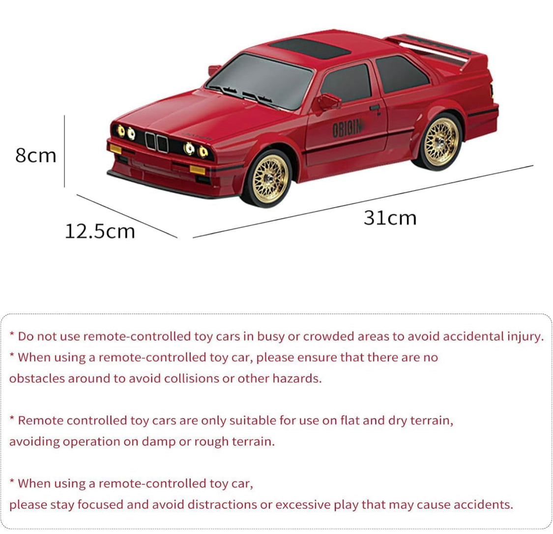 Classic red JDM Drift Car 1:16 product image 13