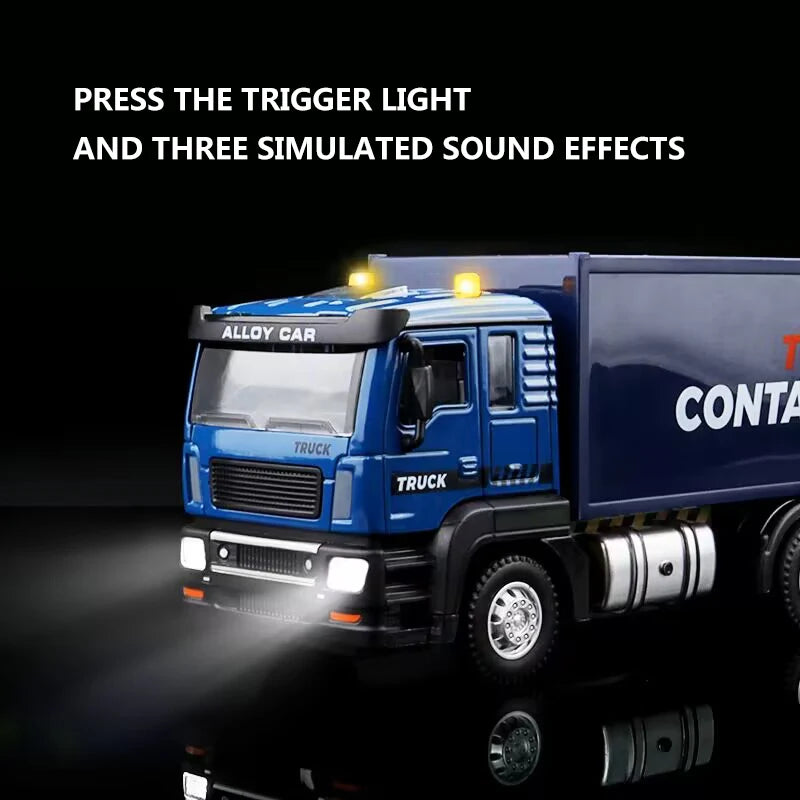 Container Truck 1:43 Alloy product image 4