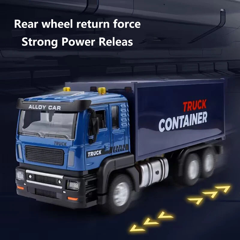 Container Truck 1:43 Alloy product image 5