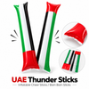 UAE National Day Thunder Sticks – Inflatable Cheer Sticks (2-Piece Pair)