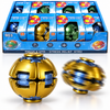Metallic Gyro Fidget Spinner Ball – Press & Spin (1 Piece)