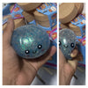 Blue Glitter Water Bead Dumpling Squishy with Mini Steamer – 1 Piece