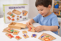 Digital Puzzle Pairing Wood Set product image 2