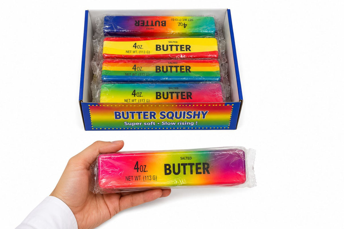 Slow-Rise Foam Sensory Butter Squishy pack of 1