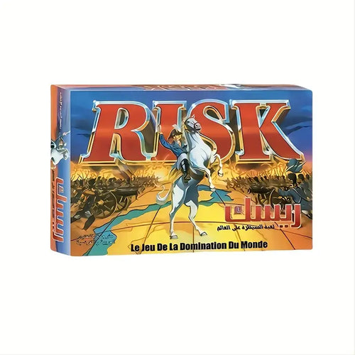 Strategy Conquest Game -Arabic Strategy Board Game – World Domination Edition with New Map & Secret Missions | 2–5 Players Ages 10+ image 1